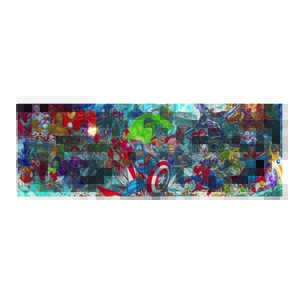 Tref Puzzle Panoramiczne Świat Marvela, 1000 elementów