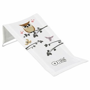 Leżak kąpielowy Tega Fabric Wise Owl, biały