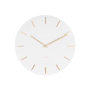 Karlsson KA5716WH Stylowy zegar ścienny, 45 cm