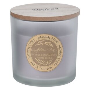 Świeczka w szkle Natural story Incense Sandalwood