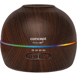 Concept ZV1006 Nawilżacz powietrza  z dyfuzorem aromatów 2w1 Perfect air Wood, ciemne drewno