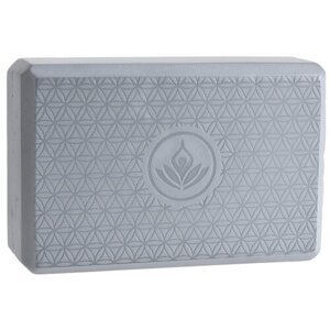 XQ Max Akcesorium do ćwiczenia Yoga Block 23 x 15 x 8 cm, srebrny