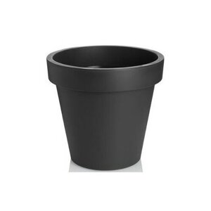 Gardenico Doniczka Metro Twist 'n' Roll antracyt, 29 x 26,5 cm, 29 cm