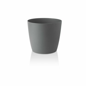 Gardenico Doniczka Ella Twist 'n' Roll szary, 30 cm, 30 cm