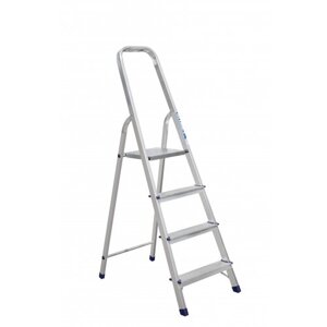 Alumet AM 704 Aluminiowe stopnie jednostronne, 3plus 1, 4 stopnie, 81 cm