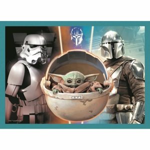 Trefl Puzzle Mandalorian i jego świat, 4w1 35, 48, 54, 70 elementów