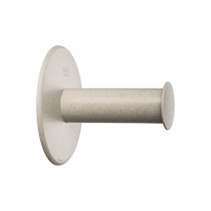 Koziol Uchwyt na papier toaletowy Plug´n´roll Organic beżowy, 13,5 x 13 cm