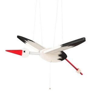 Woody Latający bocian biały, 90 cm