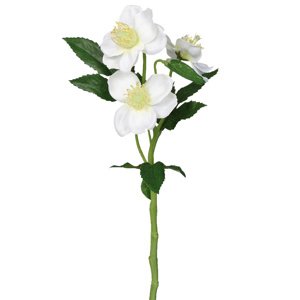 Sztuczny Ciemiernik biały, 37 cm