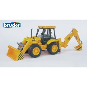 Bruder 02428 Traktor JCB nakładarka czołowa i koparka, 1:16