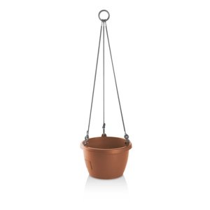 Gardenico Doniczka samonawadniająca do zawieszenia Marina terakota, śr. 30 cm, śred. 30 cm
