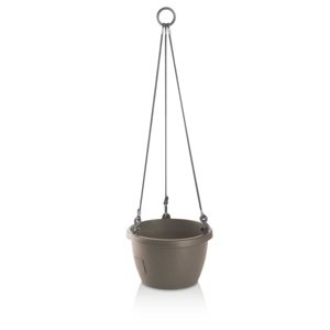 Gardenico Doniczka samonawadniająca do zawieszenia Marina taupe, śr. 30 cm, śred. 30 cm