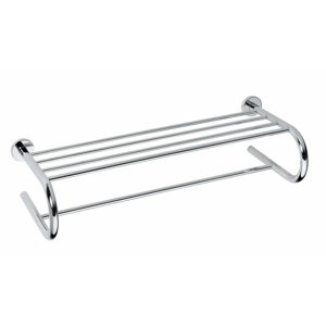 SAPHO XR418 X-Round E półka na ręczniki typ U, 65 cm, srebrny