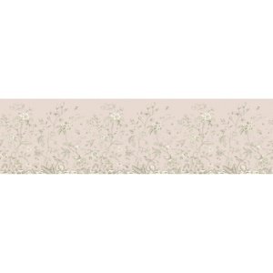 Dekoracyjny pas samoprzylepny Old graphic florals, 500 x 13,8 cm