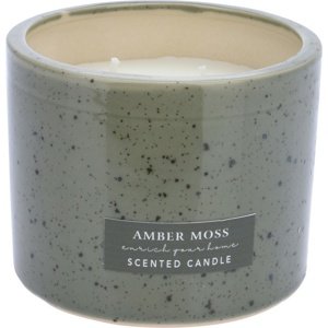 Świeczka zapachowa Enrich your home, Ambre Moss, 180 g, 10,5 x 8 cm