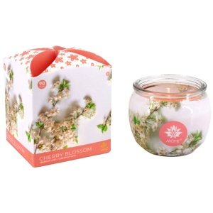 Arome Świeczka zapachowa w szkle Chery Blossom, 90 g