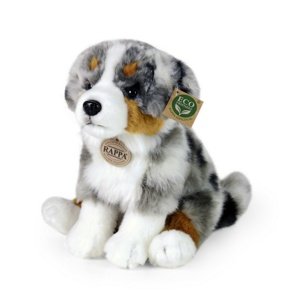 Rappa Pluszowy owczarek australijski siedzący, 30 cm ECO-FRIENDLY