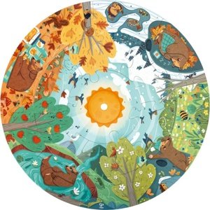 Hape Puzzle - Cztery pory roku