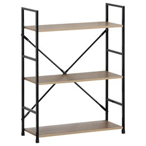 Regał GD-223 OAK Stor, 3 półki, 58,5 x 23,5 x 80,5 cm