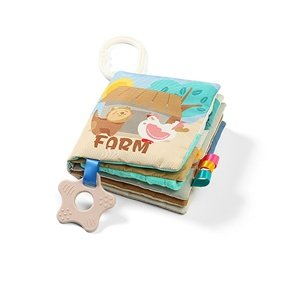 Baby Ono Książeczka sensoryczna dla dzieci Moja farma, 12 x 12 x 2 cm