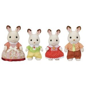 Rodzina "czekoladowych" królików SylvanianFamilies, nowa
