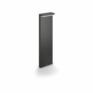 Philips Bustan UltraEfficient zewnętrzna lampakolumnowa LED 3,8W 2700K 82 cm, antracytowa