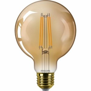Philips Żarówka LED E27 G95 3,1 W (25 W) 1800 K bez możliwości ściemniania, bursztynowy