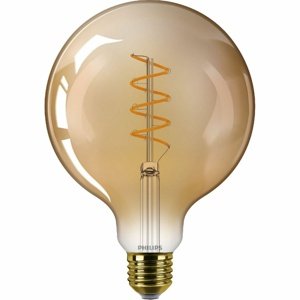 Philips żarówka LED filament E27 G125 5,5 W (40 W) 2200 K ściemnialna, bursztynowy