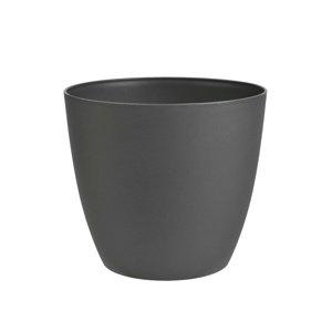 Gardenico Doniczka Ella matowy antracyt, śr. 18 cm, śred. 18 cm