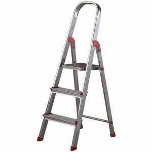 Aluminiowe stopnie Rolser do użytkuprofesjonalnego Unica, 3 stopnie, 3 stopnie