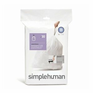 Simplehuman Worki na śmieci B 6 l, 30  szt., 30 szt.