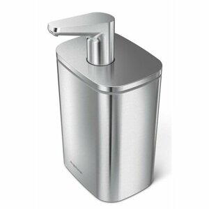 Simplehuman Dozownik mydła i płynu dezynfekującego Pulse 473 ml, stal nierdzewna, L