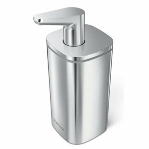 Simplehuman Dozownik mydła i płynu dezynfekującego Pulse 295 ml, stal nierdzewna, S