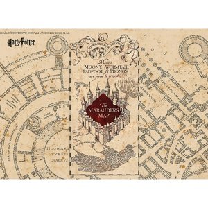 Fototapeta dla dzieci Harry Potter Marauders Map252 x 182 cm, 4 części