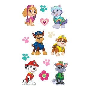 Naklejki 3D Paw Patrol, 8 x 14 cm