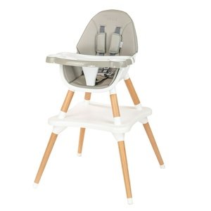 Nowe krzesło dziecięce Grace 3w1 szare, 61 x 101 x61 cm