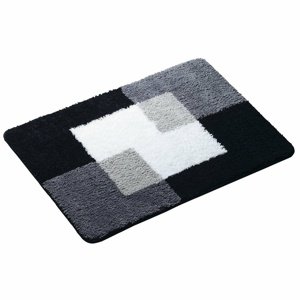 RIDDER 7103307 Mata łazienkowa Coins z powłokąantypoślizgową 60 x 90 cm, szara