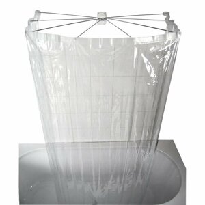 RIDDER 58200 Kabina prysznicowa składana Ombrella100 x 70 cm, przezroczysta