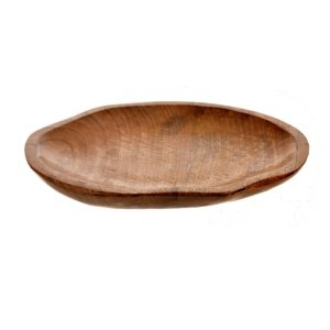 InDecor Taca dekoracyjna z drewna mango, 30 x 30 x 4 cm, L