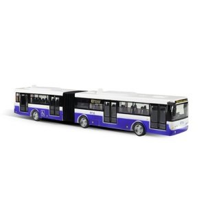 Autobus przegubowy Rappa niebieski, 36 cm