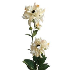 Sztuczny kwiat Jurina kremowy, 72 cm