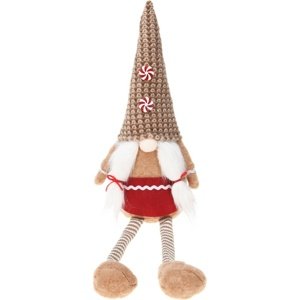 Krasnal świąteczny Gingerbread girl, 57 x 16 cm