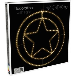 Świąteczna dekoracja wisząca LED Trinket Star 270 LED, 52 cm