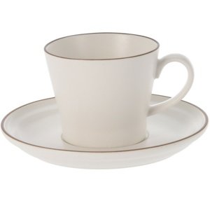 Filiżanka porcelanowa ze spodkiem, 200 ml