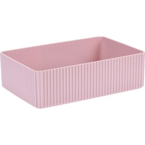 Organizer kosmetyczny Stripe różowy, 21 x 6 x 14 cm