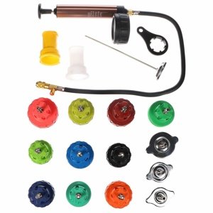 Zestaw testowy układu chłodzenia Sixtol MECHANICCOOLING TESTER 18, 0-2,5 bar, 18 szt.