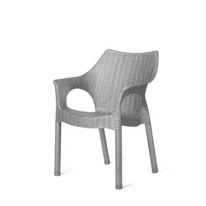 Fotel rattanowy Cambridge Green galle 61 x 54 x 80cm