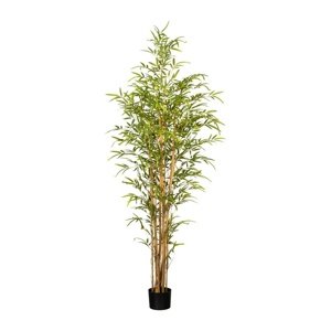 Sztuczna roślina Bamboo, 180 cm, zielona