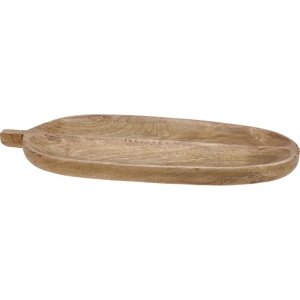 Taca dekoracyjna w kształcie liścia Mango, 40 x 18 cm