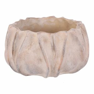 Osłonka betonowa na doniczkę S, beżowy, 20 x 11 cm, 20 cm